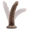 Dr. Skin Gode réaliste Cock Long Dr Skin 17 x 4cm Marron